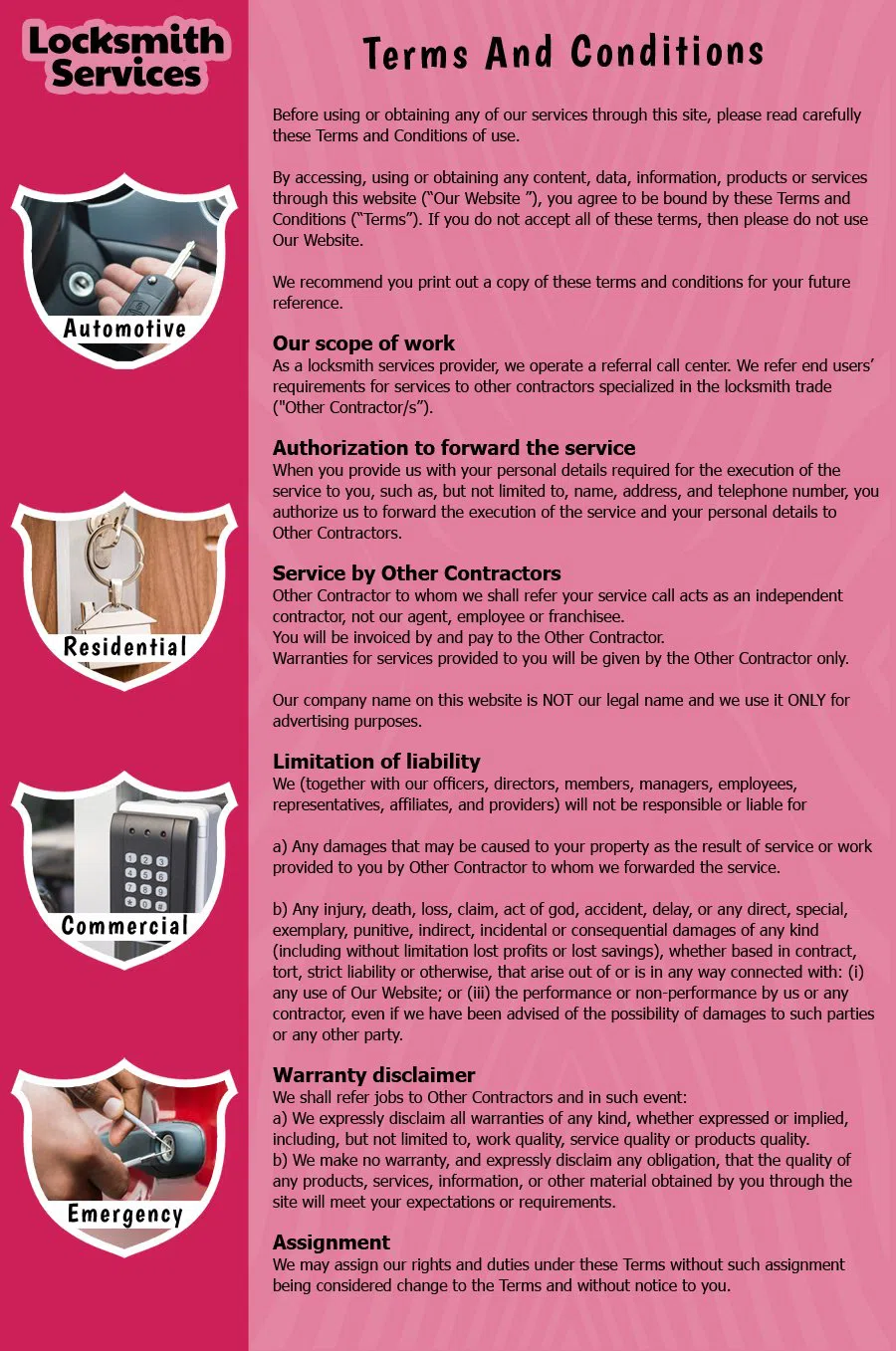 Fair Lawn NJ Locksmith Store Fair Lawn, NJ 201-455-6250 - terms-and-condition-c-18